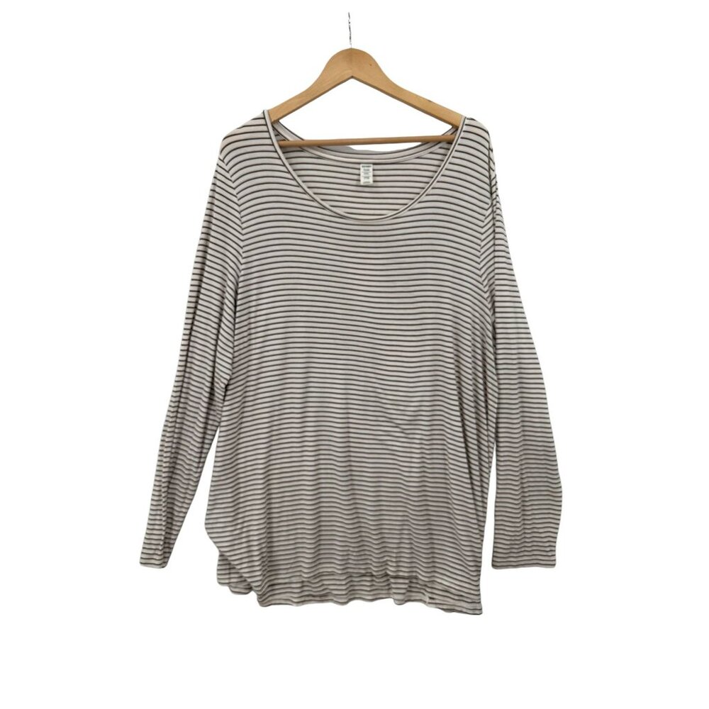 Old Navy Luxe Top Blouse Shirt Womens XXL Casual Comfy Corpcore Teacher